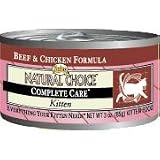 Nutro Natural Choice Complete Care Kitten Beef and Chicken (24/3-oz cans)