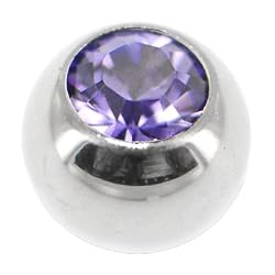 5mm Tanzanite Swarovski Crystal Replacement Ball