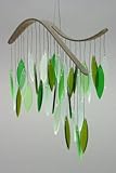 Goose Rocks Designs Baxter-m Handcrafted Stained Glass Wind Chime