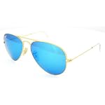 Ray-Ban Aviator 112/17 Aviator Sunglasses,Matte Gold,55 mm
