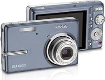 Kodak EasyShare M893IS 8.1MP Digital Camera with 3x Optical Image Stabilized Zoom (Blue)