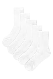 5 Pairs of Cotton Rich Sports Socks