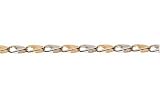 Image of 9ct 43cm Yellow Giant Barleycorn Necklace
