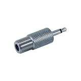 ジェフコム F型変換アダプター Fジャック⇔3.5mmモノラルプラグ LFCN-JMO