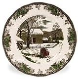 Johnson Brothers Friendly Village Turkey Scene Dinner Plate
