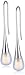 Calvin Klein - KJ03FE010100 - Boucles d'oreille Femme - Acier inoxydable
