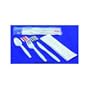 Medium Weight Styrene Cutlery Kit Fork, Knife, Spoon, Napkin, Salt and Pepper (STEAKKIT) Category: Cutlery Kits
