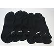 Nike Men's Performance Moisture Wicking No Show Socks 6 Pair - Shoe Size: 8-12 - Black