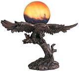 Eagle with Sunset Accent Lamp