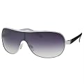Mens' Mossimo&reg; Metal Sheild Sunglasses - Silver