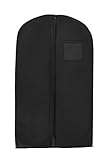 New Breathable 40 Suit/Dress Black Garment Bags
