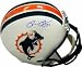 Ronnie Brown Autographed Miami Dolphins Full Size Replica Football Helmet