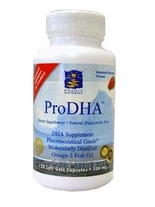 ProDHA Strawberry 500 mg 120 gels by Nordic Naturals