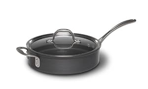 Calphalon 3-qt. Commercial Hard-Anodized Saute Pan. by Calphalon