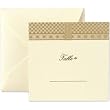 Engraved Ecruwhite Table Cards