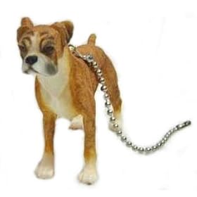 BOXER dog puppy CEILING an PULL light home DECOR NEW