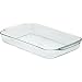 Pyrex Bakeware 4.8 Quart Oblong Baking Dish, Clear