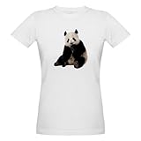 Artsmith, Inc. Organic Women's T-Shirt Panda Bear Youth - Small