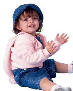 Apples & Oranges Infant Sammi Fleece Hoodie (KA156)