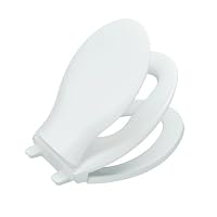 KOHLER K-4732-0 Transitions Quiet-Close Toilet Seat, White