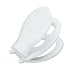 KOHLER K-4732-0 Transitions Quiet-Close Toilet Seat, White