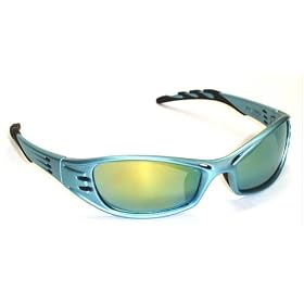 AO Safety 90989 Fuel High Performance Safety Glasses with Steel Blue Frame #90989