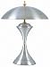 Ore International K314 15-Inch Touch Lamp, Brushed Steel