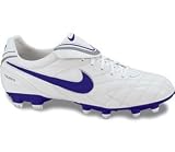Nike Tiempo Legend III FG Womens Soccer Cleats [366211-150] Summit White/Concord-Wolf Grey-Metallic Silver Womens Shoes 366211-150