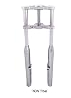 2 Under Chrome Billet 41mm Tribal Tree Front End - Frontiercycle (Free U.S. Shipping)