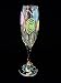Birthday Balloons Design - Hand Painted - Flute - 6 oz.