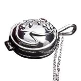 Elena's Vervain Pendant Anti-vampire Necklace Silver-plated