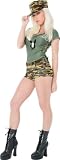Sexy Playboy Army Girl Halloween Costume (Small)