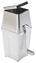 Metrokane Manual Ice Crusher, White/Chrome