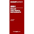 Zagatsurvey 2001 Dallas Fort Worth Restaurants (Zagatsurvey: Dallas/Fort Worth Restaurants)