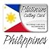 PHILIPPINES PLATINUM International PrePaid Phone Card / Calling Card / ZERO FEES.