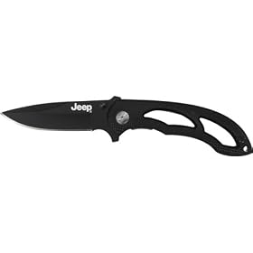 Click here to buy Folding Knife with Diamond-Cut Skeleton Handle- Black.