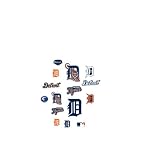 MLB Detroit Tigers Team Logo Assortment Fathead Jr. Wall Decal