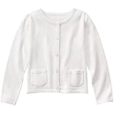 GYMBOREE(ジンボリー) クラシック カーディガン ホワイト トップスカーディガン XS【並行輸入】