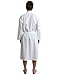 TowelSelections Men's Waffle Bathrobe Kimono Spa Robe Large/X-Large White