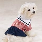 Casual Canine Paw Harbor Dresses Medium