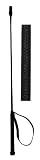 Gerten, Reitgerte mit Klatsche in schwarz , 75 cm