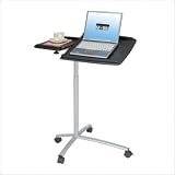 Adjustable Laptop Cart in Espresso