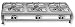 Kitchen & Housewares : Economy Cast Iron Triple Burner