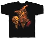 Bearded Demon T-Shirt 100% Cotton Short Sleeve TEENS and ADULTS Shirt