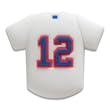 CAPerz - Baseball Jersey No. 12 - White/Blue/Red
