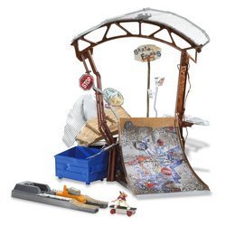 Hot Wheels® Skate Freaks Quck Trick Skate Park Playset