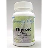 Priority One Vitamins - Thyroid 65 mg 90 caps