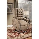 Economy 2 Position Lift and Recliner - 12 Series - Color - Vinyl Brown