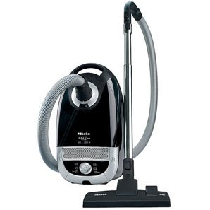 : Miele S5211 Cylinder Vacuum Cleaner - Deep Black finish