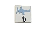 Homeworks Etc Plane Single Wall Hook, Blue